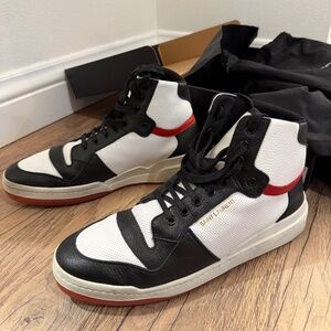 Saint Laurent - SL24 High Top Sneaker - Mens